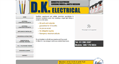 Desktop Screenshot of dkelectric.ie